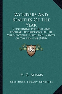 Couverture_Wonders And Beauties Of The Year