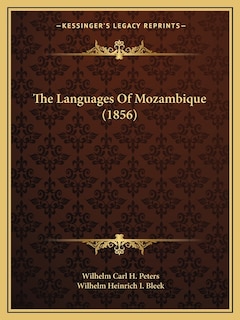 Front cover_The Languages Of Mozambique (1856)