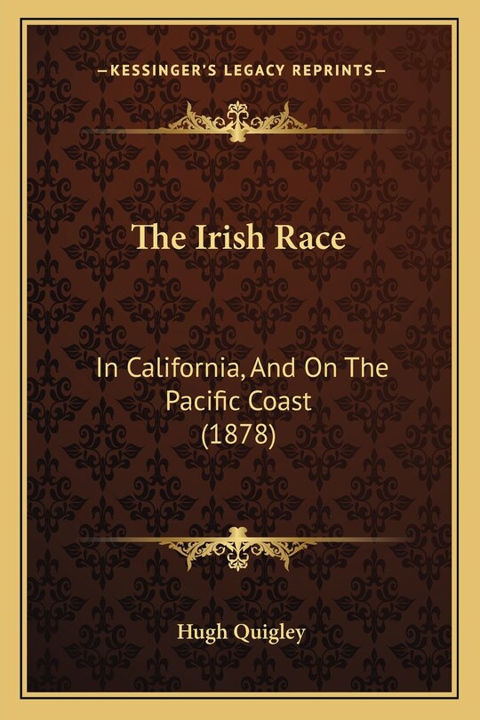 Couverture_The Irish Race