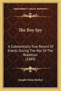 Front cover_The Boy Spy