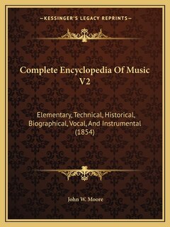 Couverture_Complete Encyclopedia Of Music V2