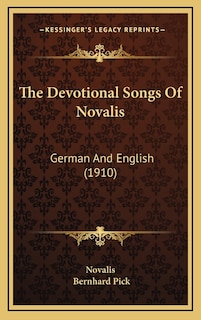 Front cover_The Devotional Songs Of Novalis