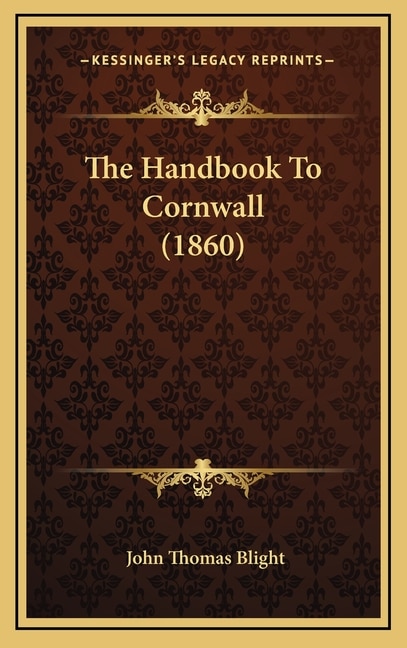 Front cover_The Handbook To Cornwall (1860)