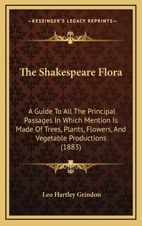 Couverture_The Shakespeare Flora