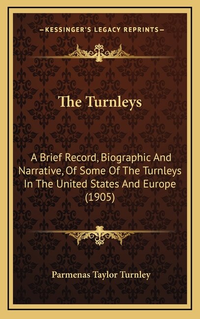 Front cover_The Turnleys