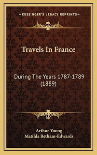 Front cover_Travels In France