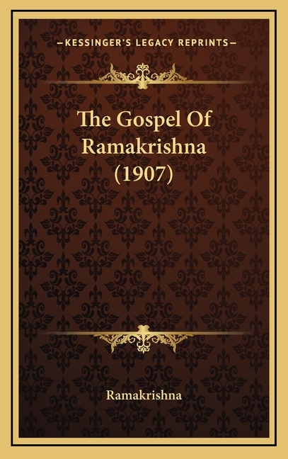 Front cover_The Gospel Of Ramakrishna (1907)