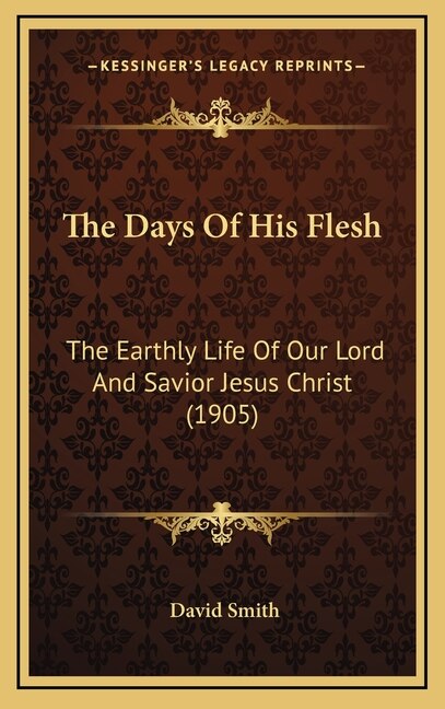 Couverture_The Days Of His Flesh