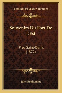 Couverture_Souvenirs Du Fort De L'Est