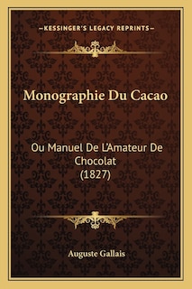 Front cover_Monographie Du Cacao