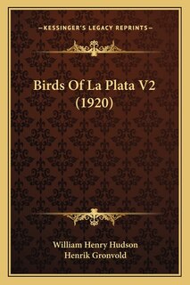 Front cover_Birds Of La Plata V2 (1920)