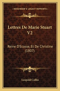Front cover_Lettres De Marie Stuart V2