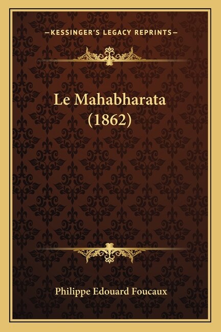 Front cover_Le Mahabharata (1862)