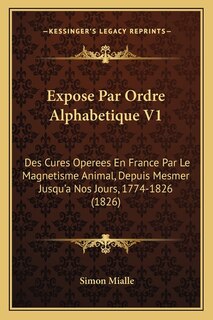 Front cover_Expose Par Ordre Alphabetique V1