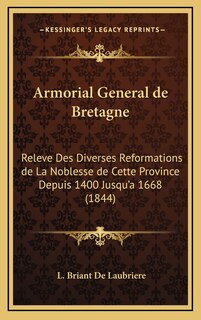 Front cover_Armorial General De Bretagne