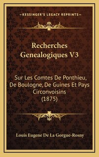 Couverture_Recherches Genealogiques V3