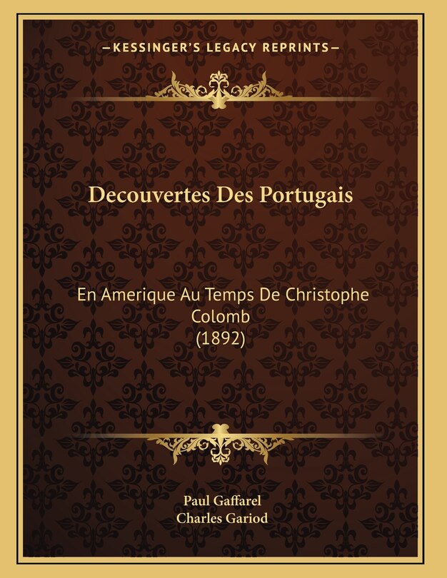 Couverture_Decouvertes Des Portugais