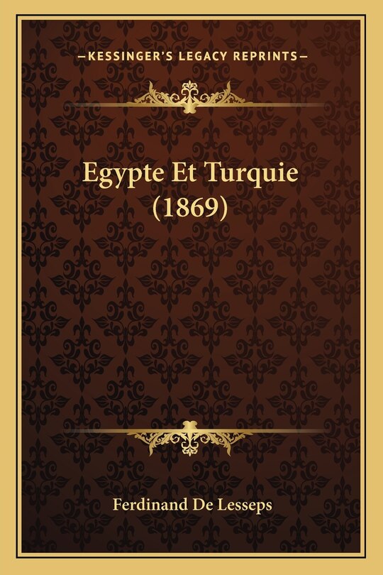 Front cover_Egypte Et Turquie (1869)