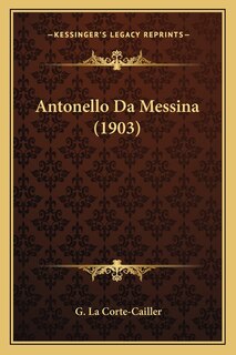 Front cover_Antonello Da Messina (1903)