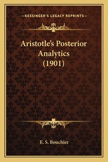 Front cover_Aristotle's Posterior Analytics (1901)