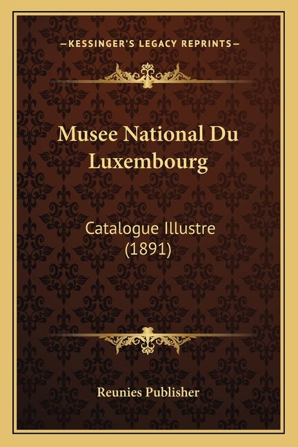 Front cover_Musee National Du Luxembourg