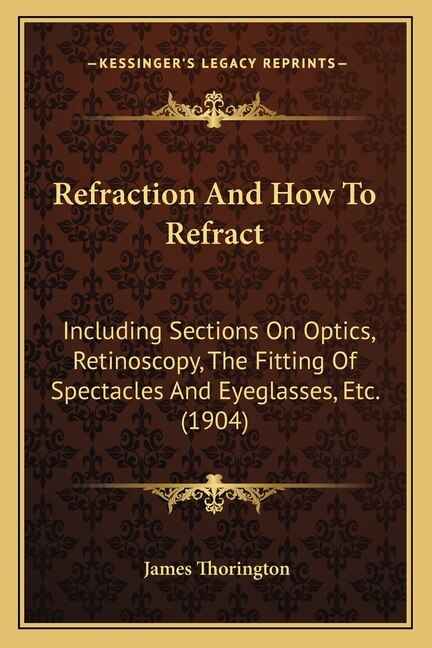 Couverture_Refraction And How To Refract