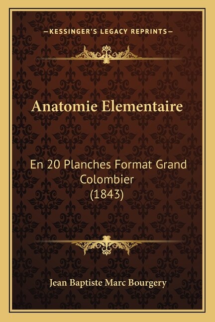 Couverture_Anatomie Elementaire