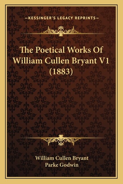 Couverture_The Poetical Works Of William Cullen Bryant V1 (1883)
