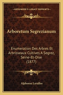 Front cover_Arboretum Segrezianum
