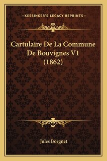 Front cover_Cartulaire De La Commune De Bouvignes V1 (1862)