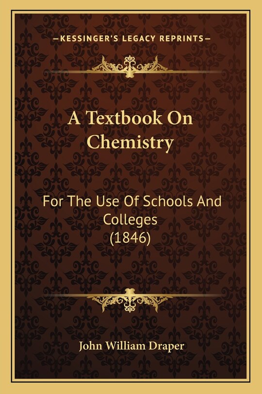 Couverture_A Textbook On Chemistry