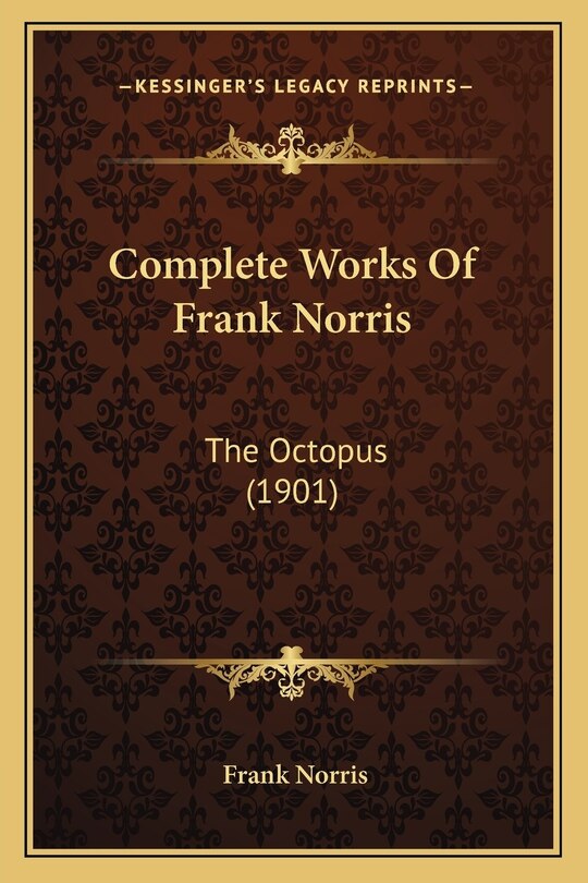 Front cover_Complete Works Of Frank Norris