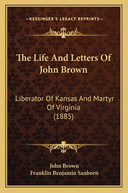 Front cover_The Life And Letters Of John Brown