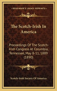 Front cover_The Scotch-Irish In America