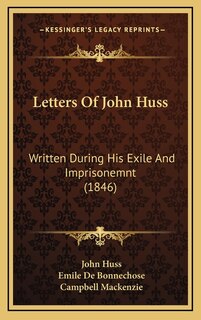 Couverture_Letters Of John Huss