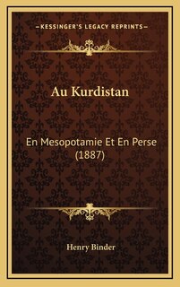 Front cover_Au Kurdistan