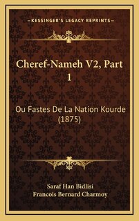 Couverture_Cheref-Nameh V2, Part 1