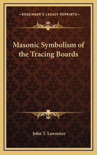 Front cover_Masonic Symbolism of the Tracing Boards