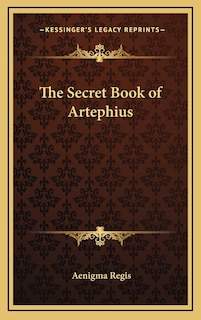 Front cover_The Secret Book of Artephius