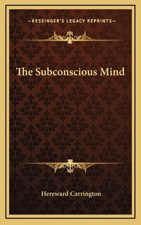 Front cover_The Subconscious Mind