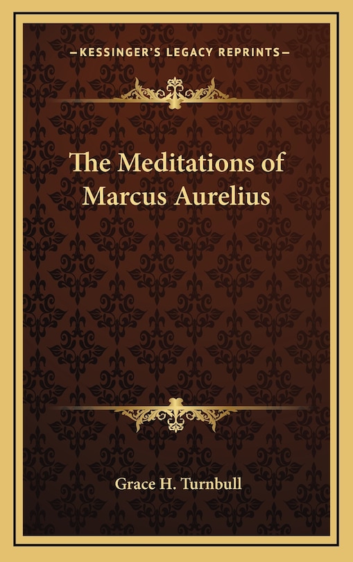 Front cover_The Meditations of Marcus Aurelius