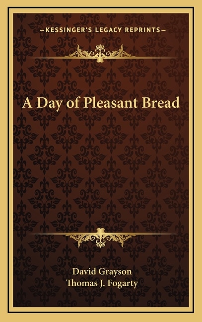Front cover_A Day of Pleasant Bread