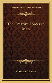 Front cover_The Creative Forces in Man