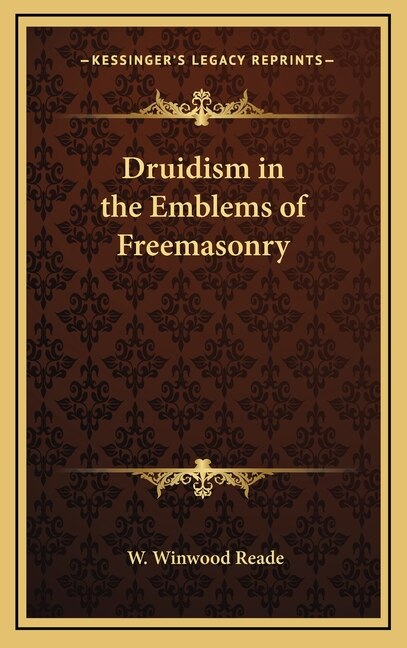 Front cover_Druidism in the Emblems of Freemasonry