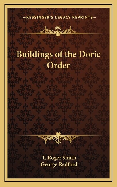 Front cover_Buildings of the Doric Order