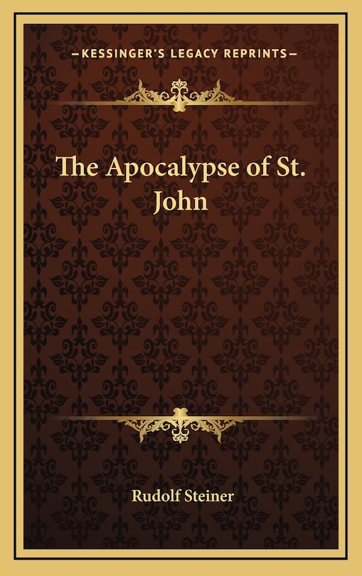 Front cover_The Apocalypse of St. John
