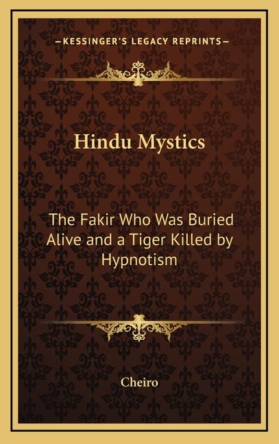 Couverture_Hindu Mystics