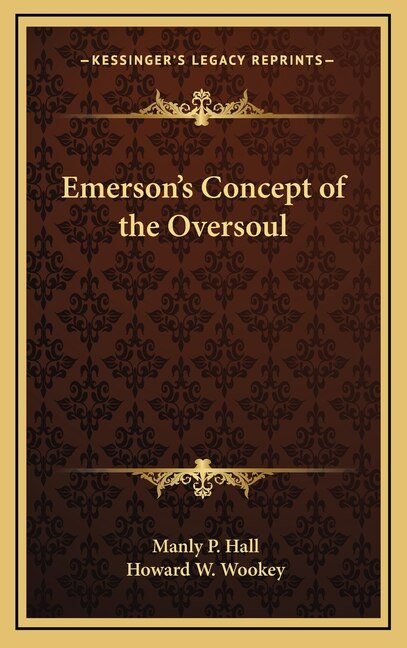 Front cover_Emerson's Concept of the Oversoul