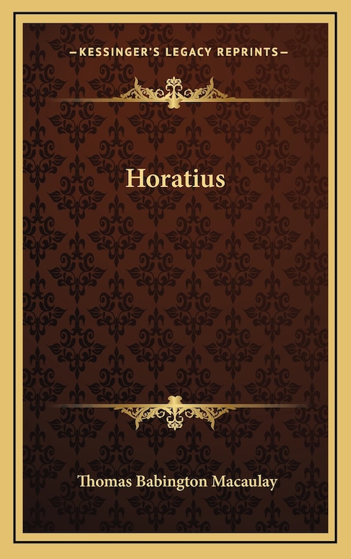 Front cover_Horatius