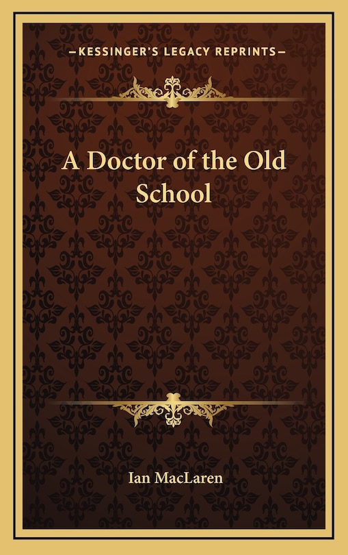 Couverture_A Doctor of the Old School